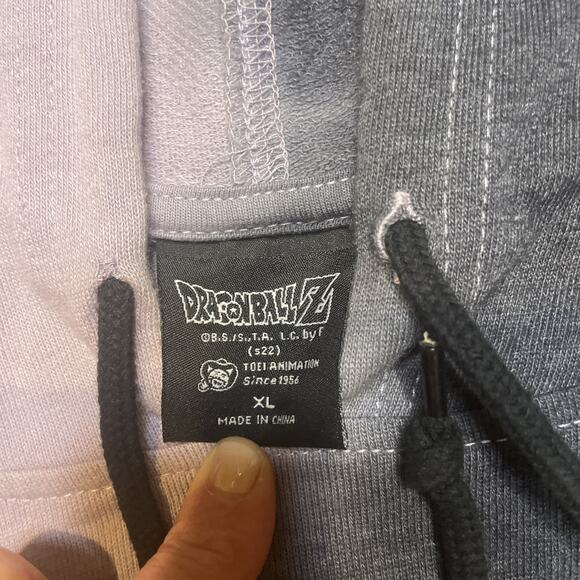 Dragon Ball Z‎ Goku Black Hoodie - XL Villain Full Zip Anime Jacket - Picture 3 of 5